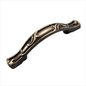 RKI CP-655-BE: 3" cc Nottingham Pull - Brushed English