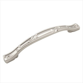 RKI CP-656-P: 5" cc Nottingham Bow Cabinet Pull - Pewter