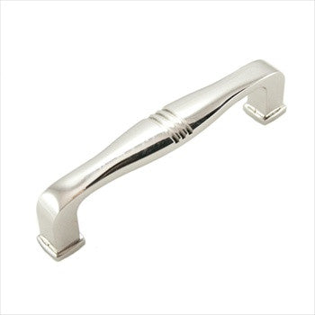 RKI CP-661-PN: 96mm cc Alder Cabinet Pull - Polished Nickel
