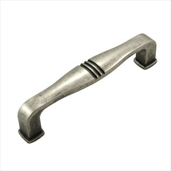 RKI CP-661-WN: 96mm cc Alder Cabinet Pull - Weathered Nickel