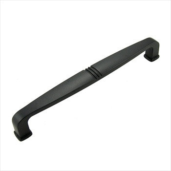 RKI CP-662-BL: 6" cc Adler Cabinet Pull - Black