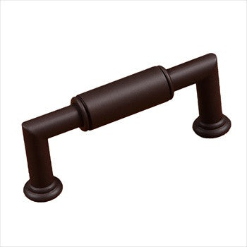 RKI CP-880-RB: 3" cc Cylinder Middle Cabinet Pull - Oil Rubbed Bronze