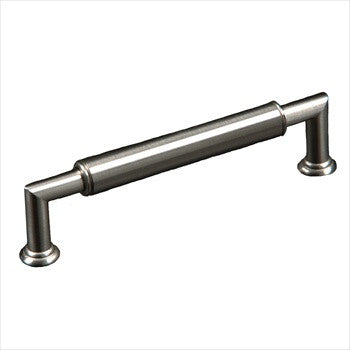 RKI CP-881-P: 5" cc Cylinder Middle Cabinet Pull - Pewter