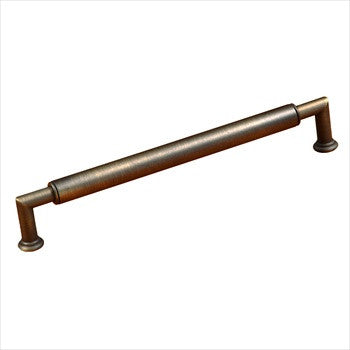 RKI CP-882-AE: 8" cc Cylinder Middle Cabinet Pull - Antique English