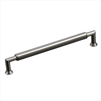 RKI CP-882-P: 8" cc Cylinder Middle Cabinet Pull - Pewter