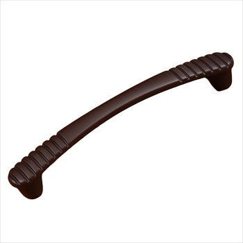 RKI CP-884-RB: 5" cc Ridges at Edge Cabinet Pull - Oil Rubbed Bronze