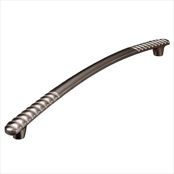 RKI PH-4884-P: 18" cc Ridges at Edge Appliance Pull  - Pewter