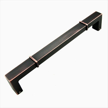 RKI PH-6631-VB: 12" cc Newbury Square Bar Appliance Pull - Valencia Bronze