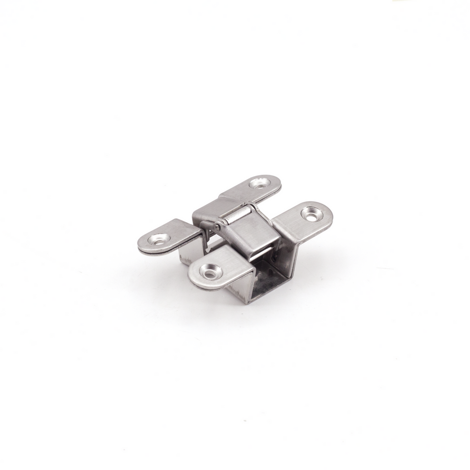 Sugatsune RK-50: 50mm Concealed Cabinet Hinge - Satin Stainless Steel
