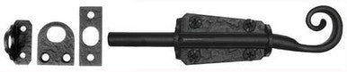 Acorn RL3BP: 3" Surface Bolt - Black Rough Iron