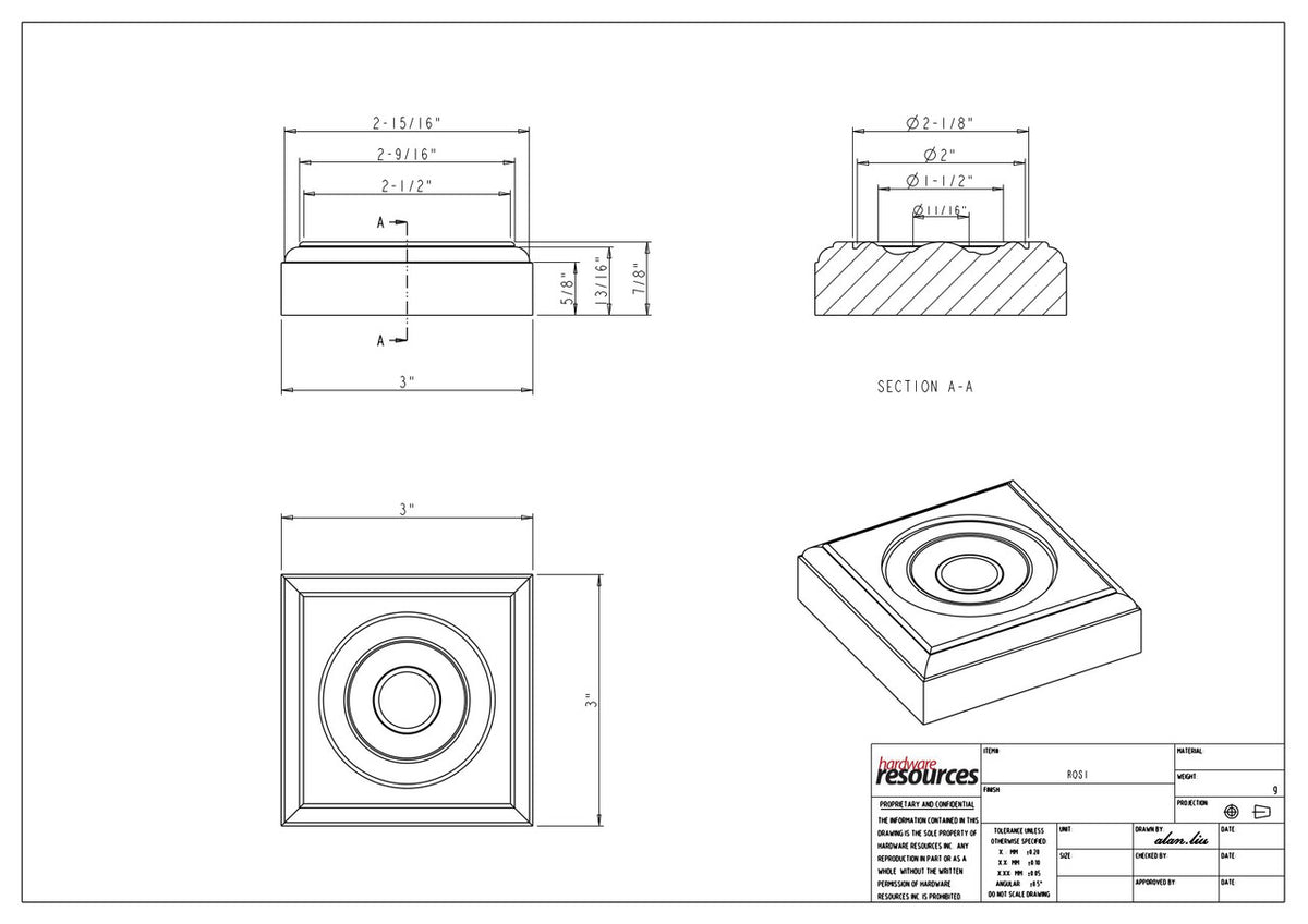 Specification Drawing