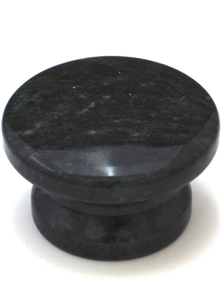 Cal Crystal RPG-3: 1-5/8" Round Marble Cabinet Knob - Green
