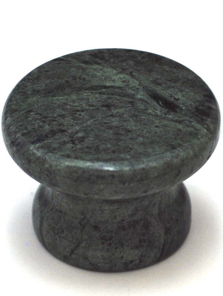 Cal Crystal RPG-4: 1-3/8" Round Marble Cabinet Knob - Green