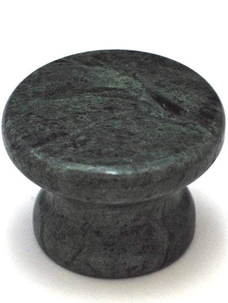 Cal Crystal RPG-4: 1-3/8" Round Marble Cabinet Knob - Green