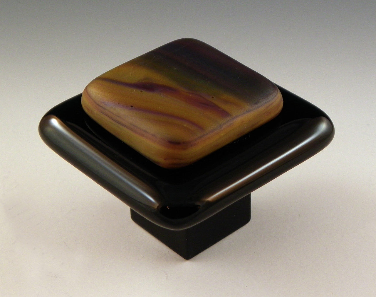 Grace White RS1: Resago 1 Cabinet Knob - Brown/Black