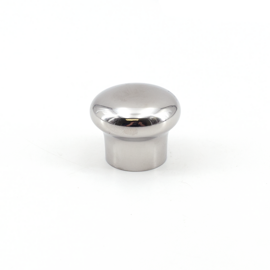 Sugatsune RSS-30/M: 30mm Round Cabinet Knob - Mirror Stainless Steel