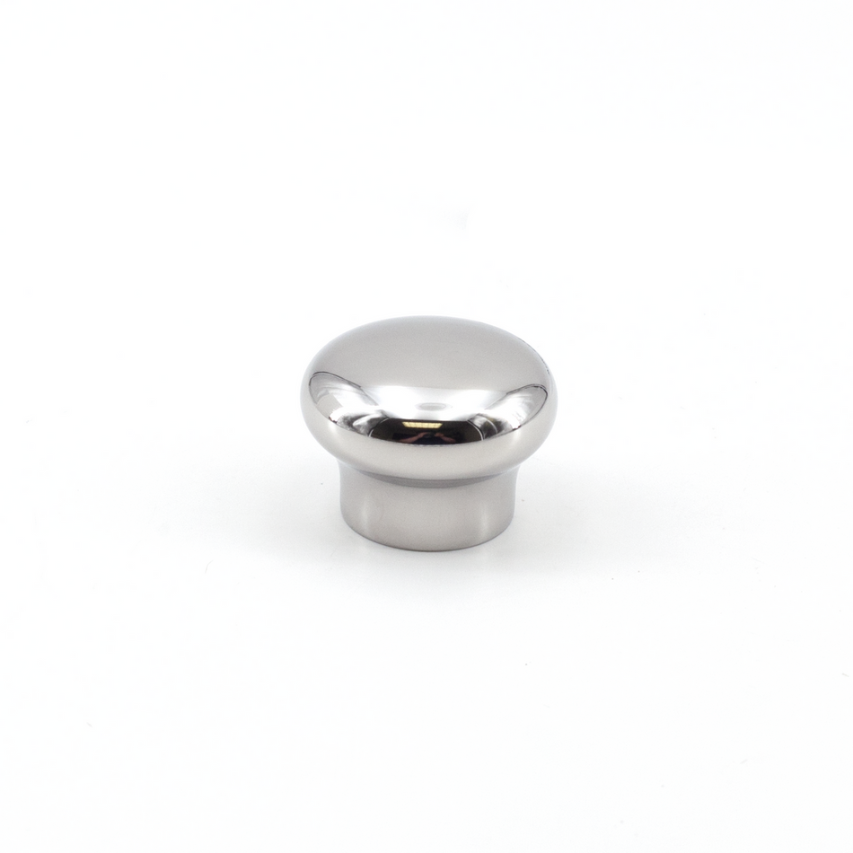 Sugatsune RSS-38/M: 38mm Round Cabinet Knob - Mirror Stainless Steel