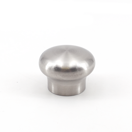 Sugatsune RSS-38/S: 38mm Round Cabinet Knob - Satin Stainless Steel