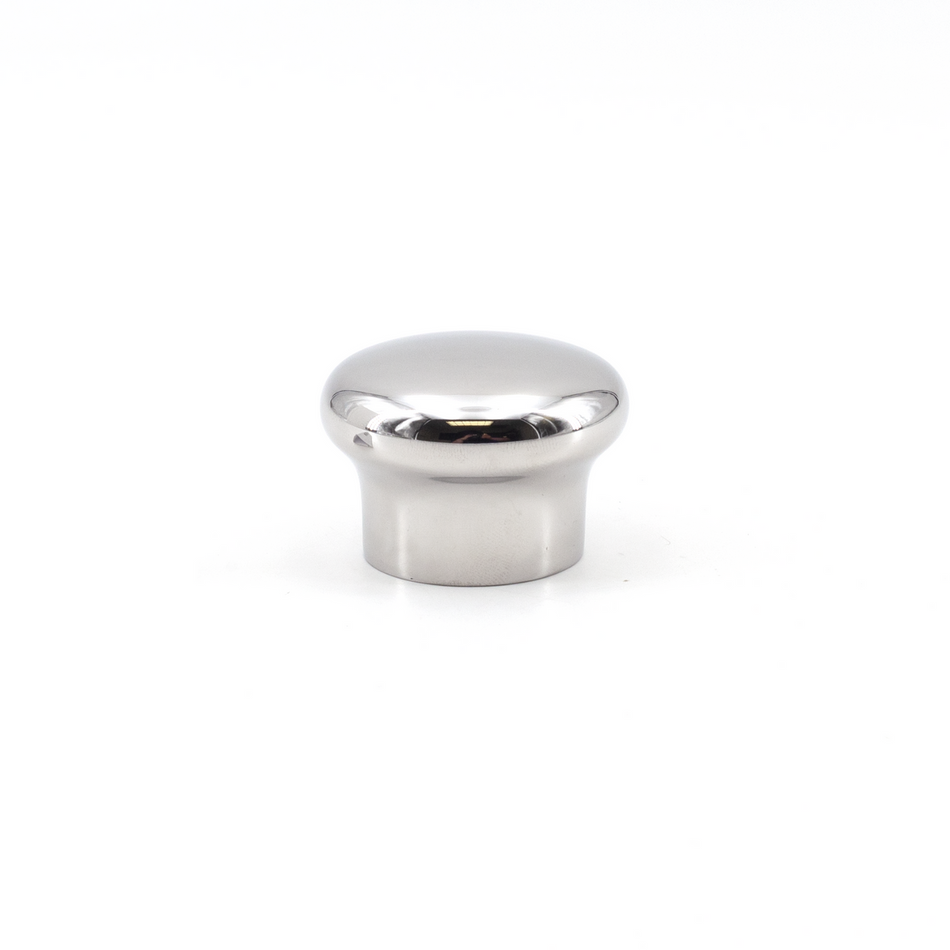 Sugatsune RSS-50/M: 50mm Round Cabinet Knob - Mirror Stainless Steel