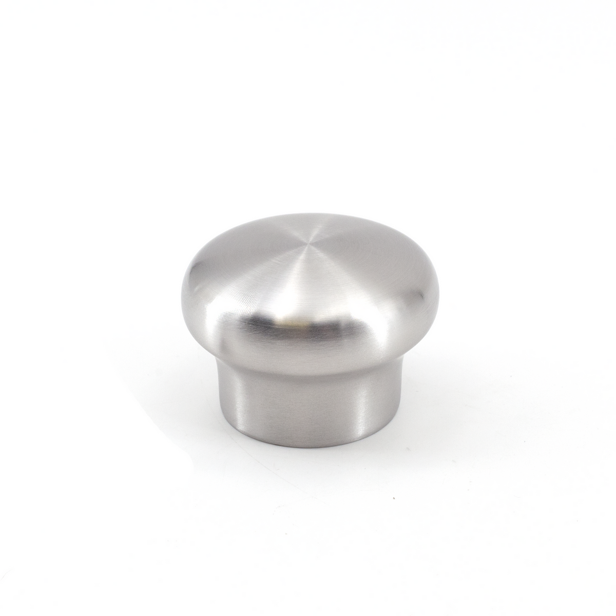 Sugatsune RSS-50/S: 50mm Round Cabinet Knob - Satin Stainless Steel