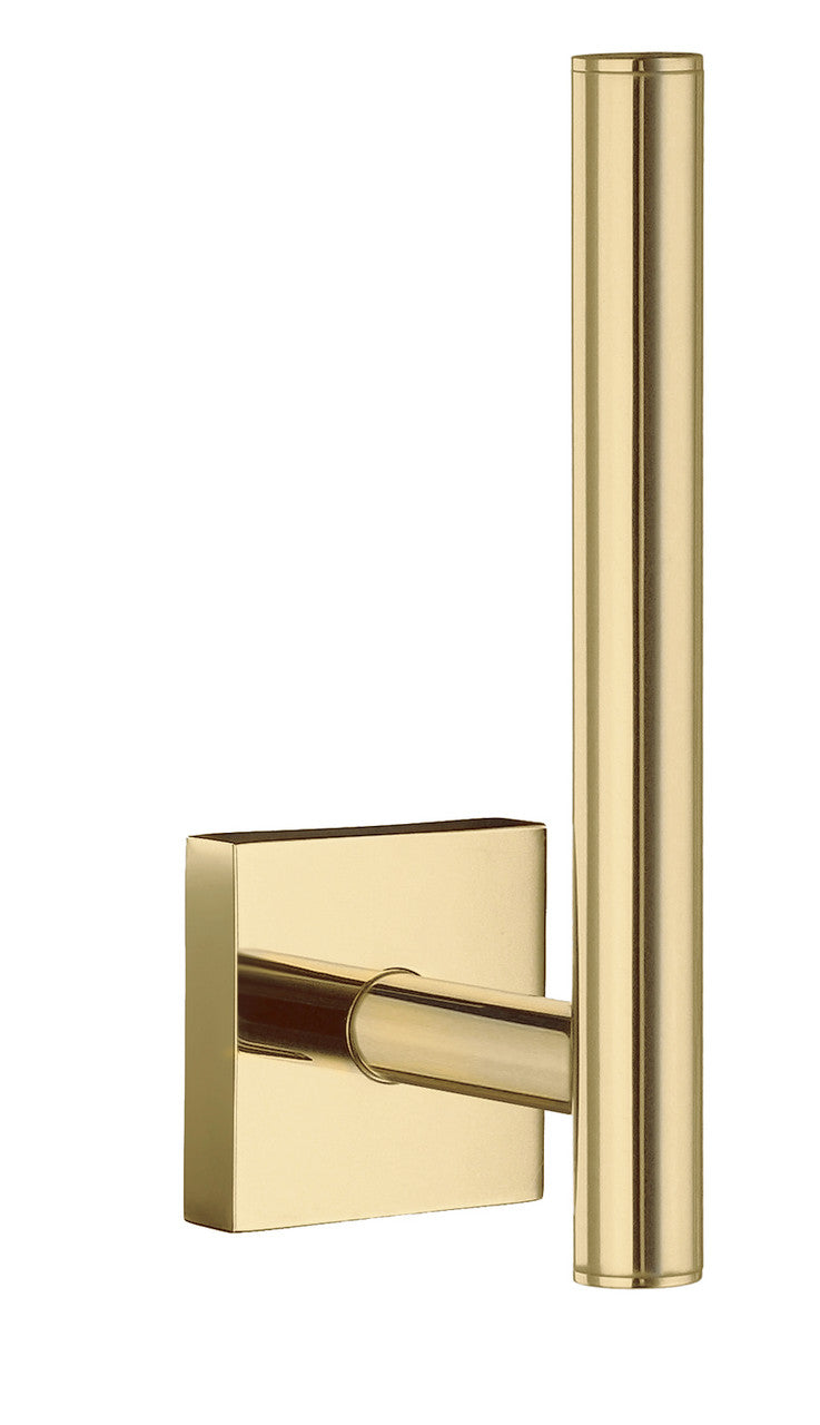 Smedbo RV320: House Spare Toilet Roll Holder - Polished Brass
