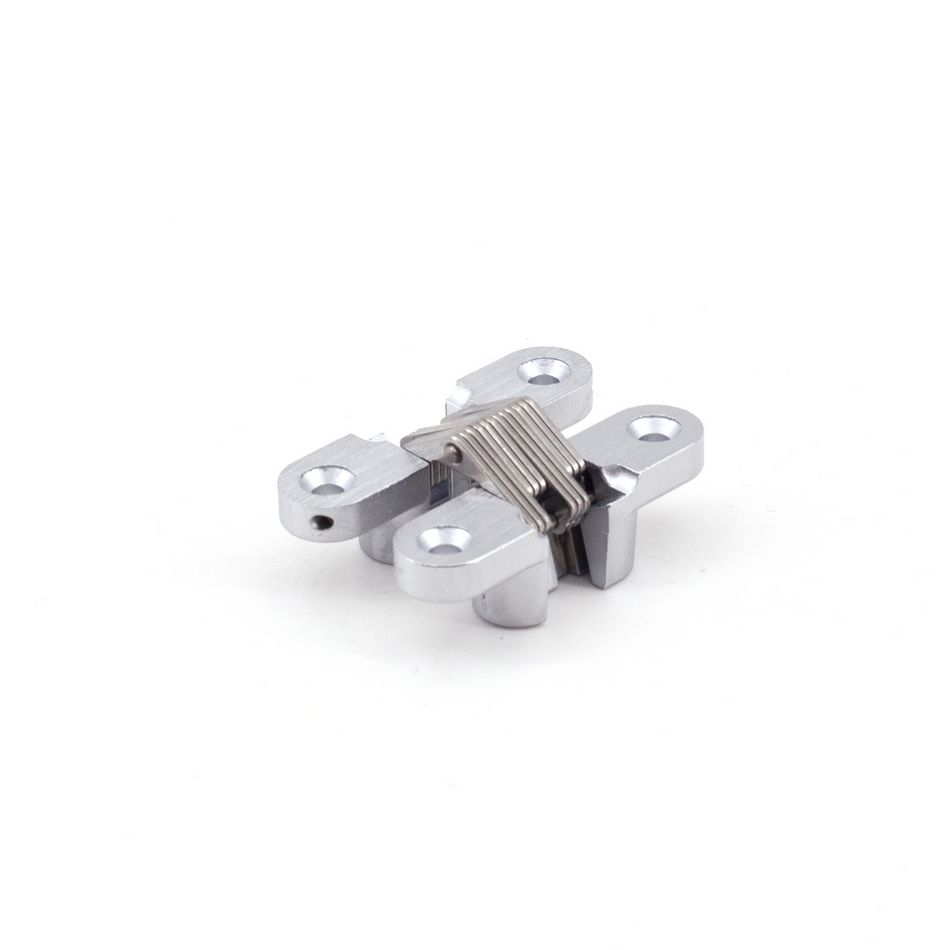 Sugatsune R-43: 43mm Concealed Cabinet Hinge - Satin Chrome