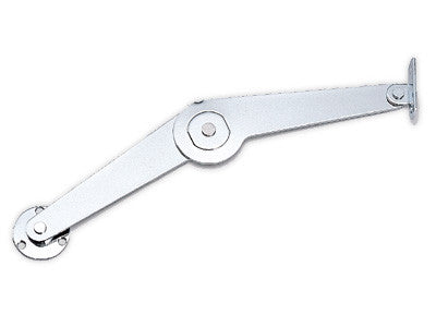 Sugatsune S-20L: 217mm Lid Stay w/Catch (left) - Polished Chrome