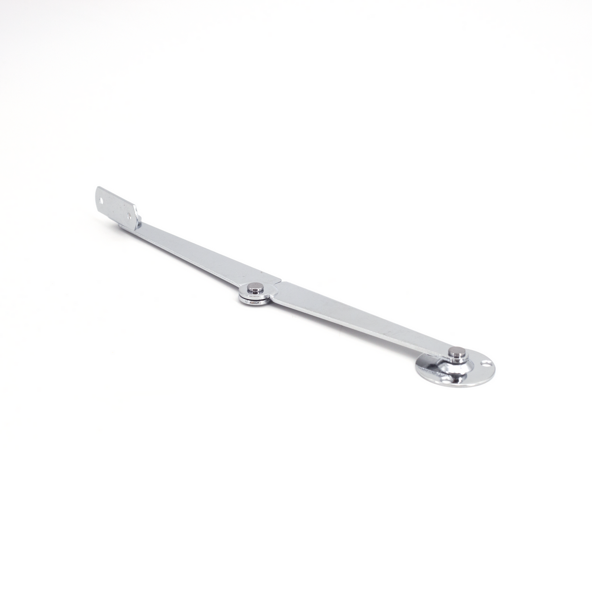Sugatsune S-19R: 100mm Lid Stay (left) - Polished Chrome