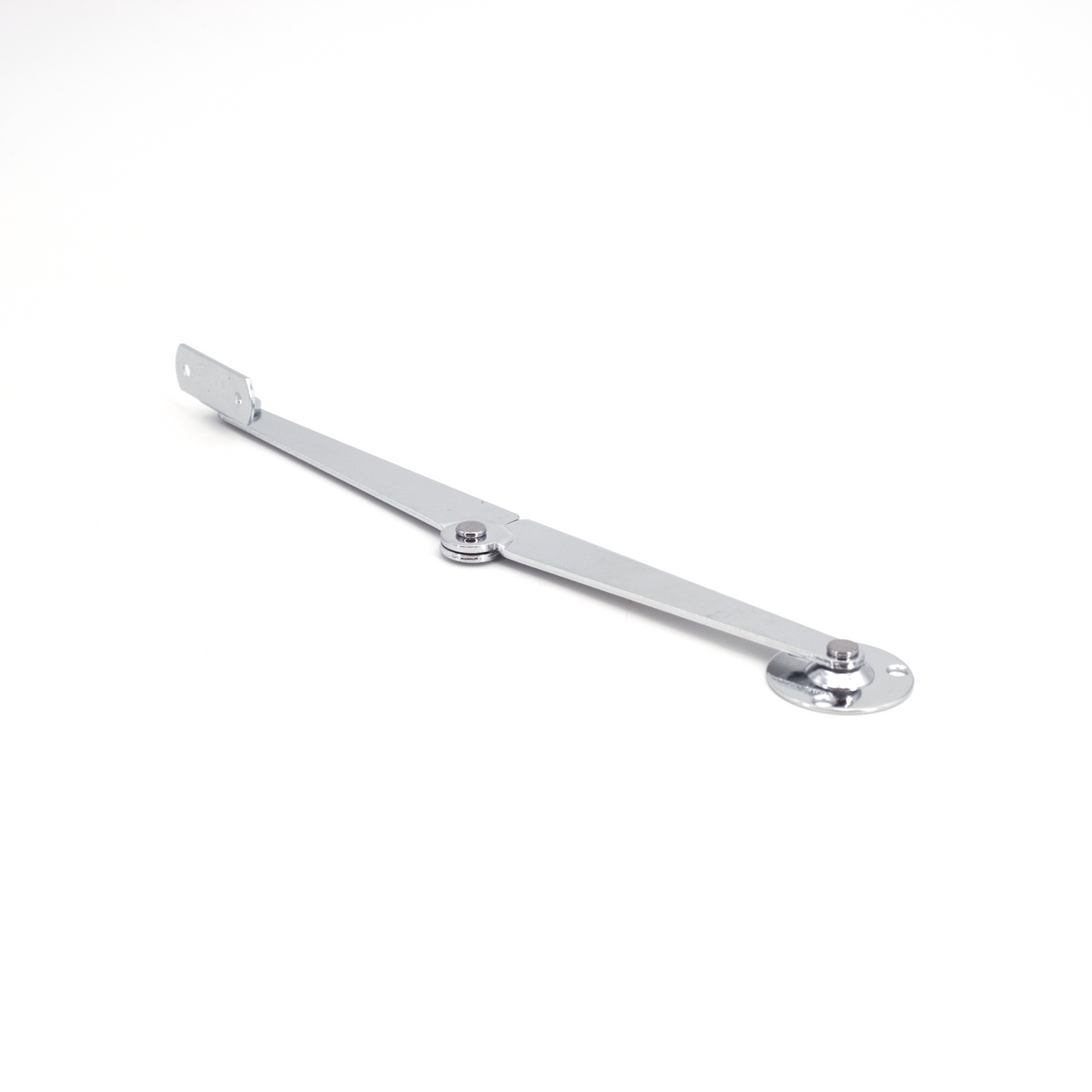 Sugatsune S-19R: 100mm Lid Stay (left) - Polished Chrome