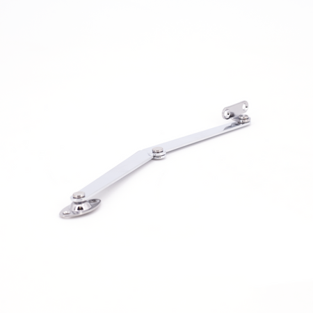 Sugatsune S-25L: 163mm Lid Stay (left) - Polished Chrome