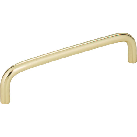 Elements S271-128PB: 128 mm cc Torino Wire Cabinet Pull - Polished Brass