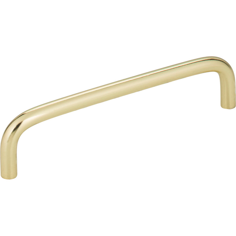 Elements S271-128PB: 128 mm cc Torino Wire Cabinet Pull - Polished Brass