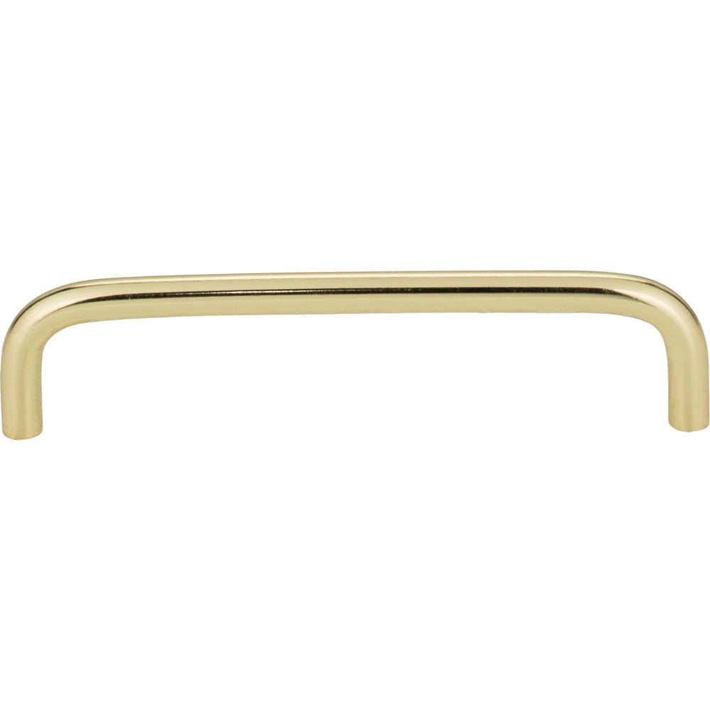 Elements S271-128PB: 128 mm cc Torino Wire Cabinet Pull - Polished Brass