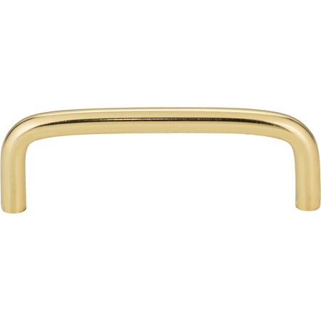 Elements S271-3.5PB: 3-1/2" cc Torino Wire Cabinet Pull - Polished Brass