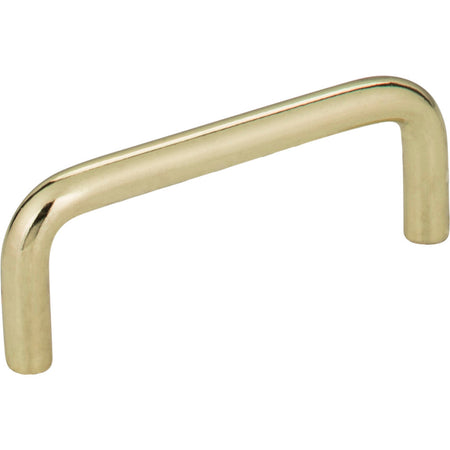 Elements S271-3PB: 3" cc Torino Wire Cabinet Pull - Polished Brass