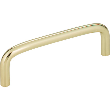 Elements S271-96PB: 96 mm cc Torino Wire Cabinet Pull - Polished Brass
