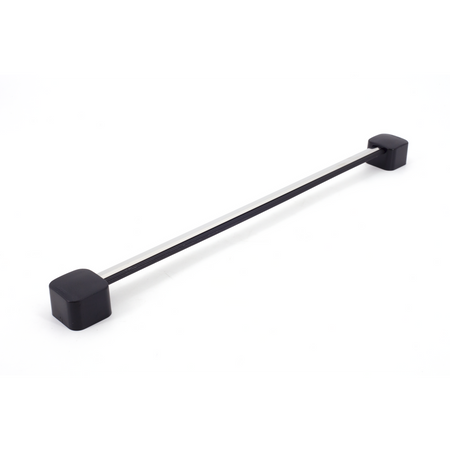 Sugatsune S-350B: 350mm cc Tie Rack -  Black/Stainless Steel