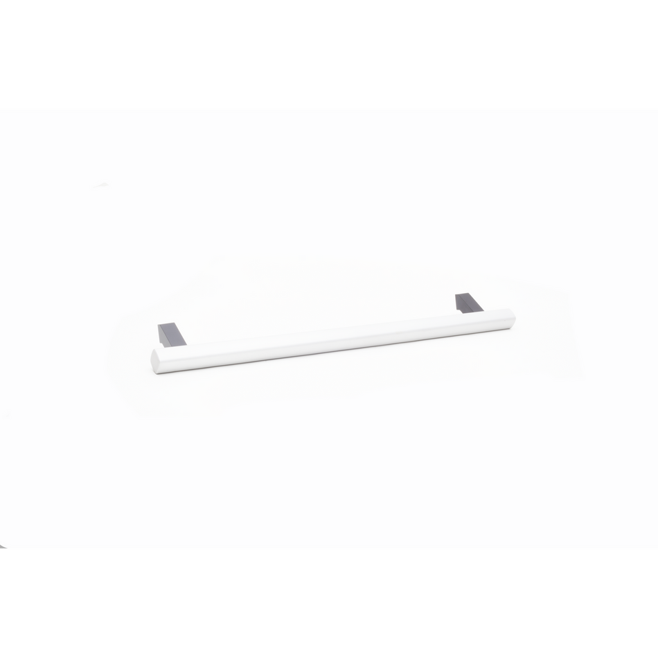 Sugatsune SBH-600SL: 510mm cc Offset Handle - Silver/Black