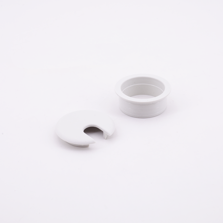 Sugatsune S445/WHT: 45mm Round Cable Grommet - White