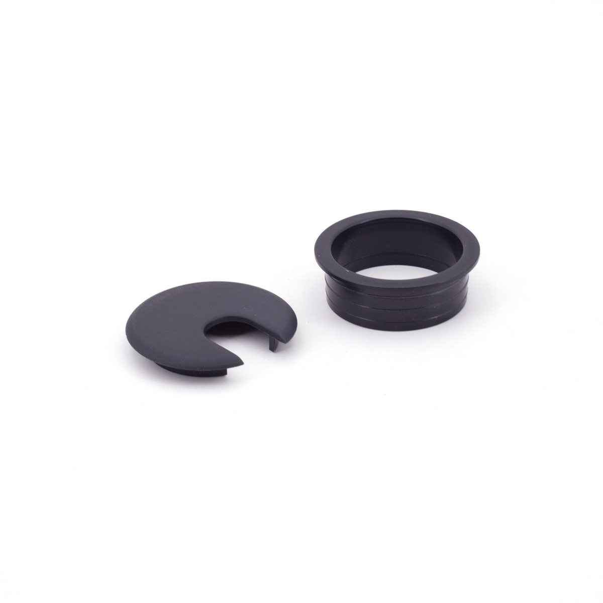 Sugatsune S51/BLK: 51mm Round Cable Grommet - Black