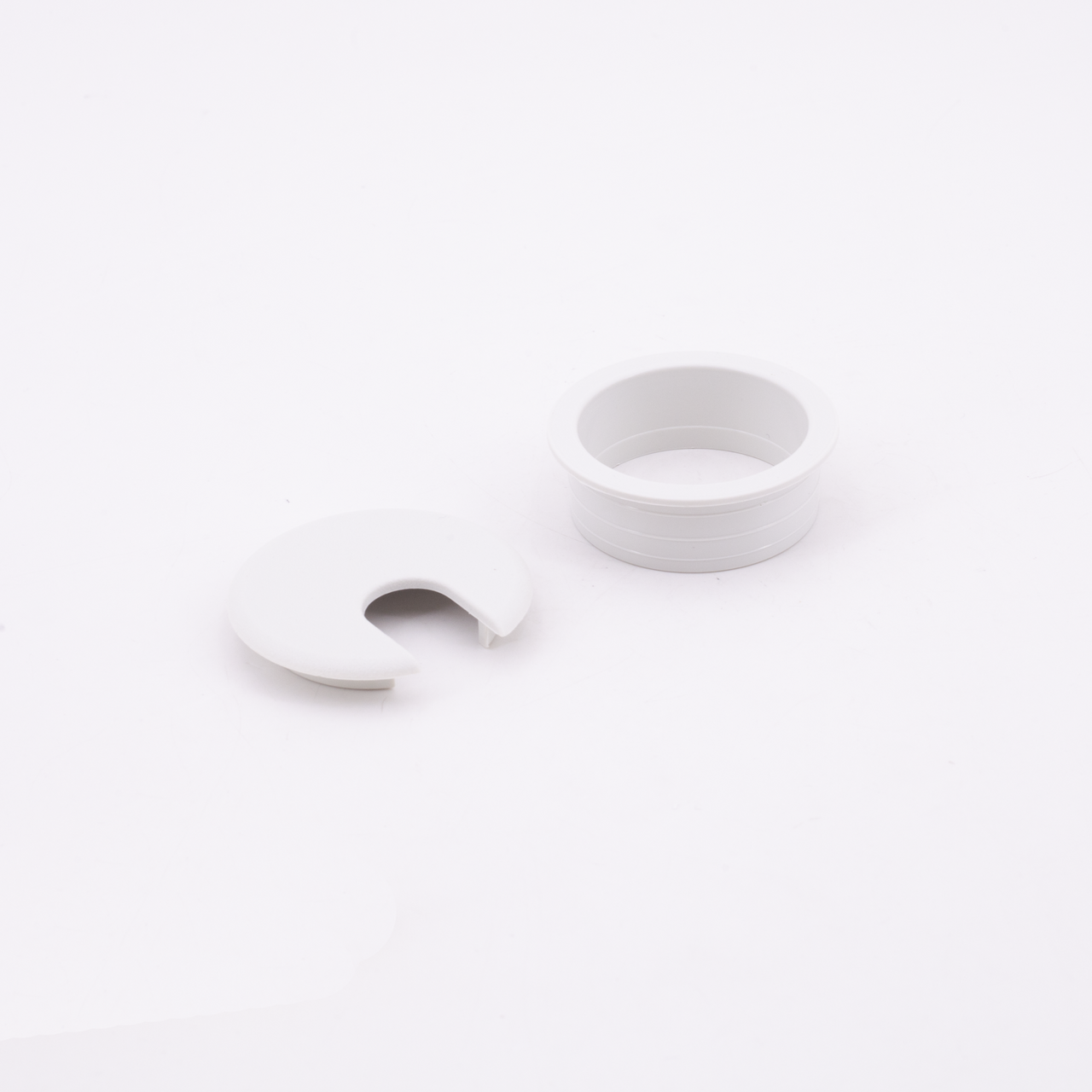 Sugatsune S51/WHT: 51mm Round Cable Grommet - White