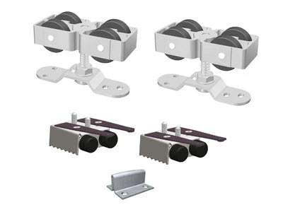 Sugatsune SDR-A300TS-PRT: SDR-A300 Top Surface Mount Sliding Door Hardware Kit