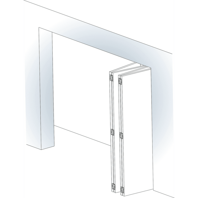 Sugatsune SDR-A84D-4D-4HDC: Folding Door Hardware Kit