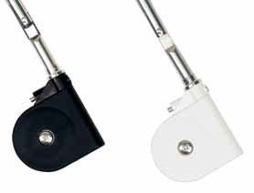 Sugatsune SDS-C100/WHT: Soft-Down Lid Stay w/Catch - Black