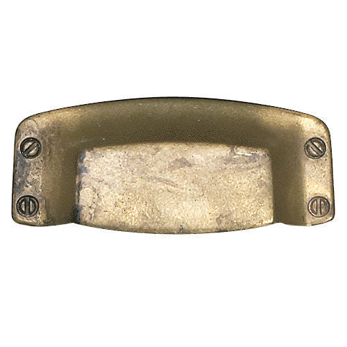 Richelieu 1512188163: 1-1/4" cc Povera Cup Cabinet Pull - Oxidized Brass