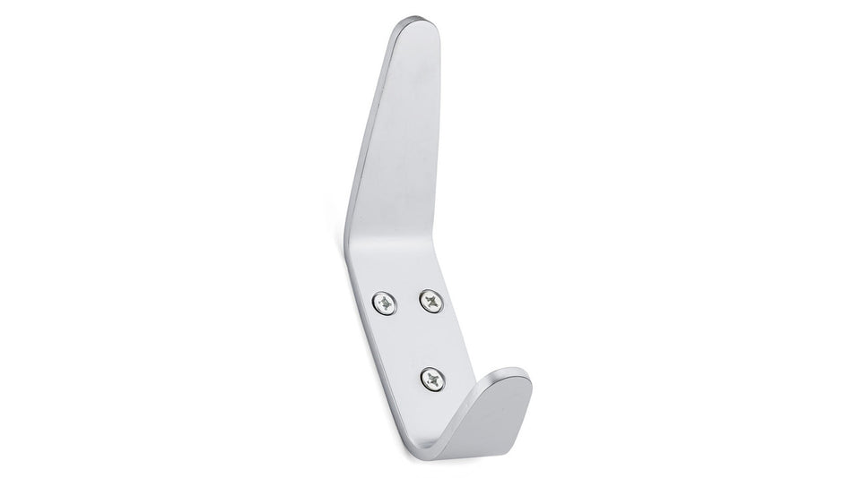 Richelieu 2375SCV: 5" Utility Double Wall Hook - Satin Chrome