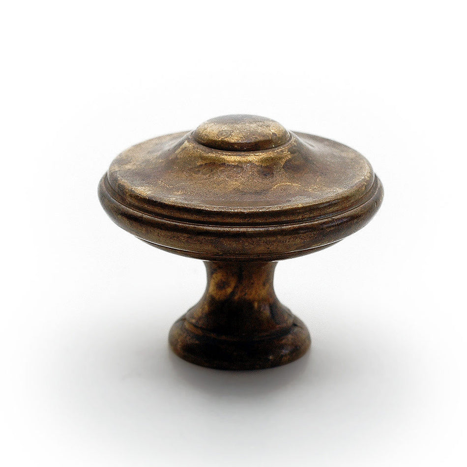 Richelieu 2440835163: 1.4" Provencal Cabinet Knob - Oxidized Brass