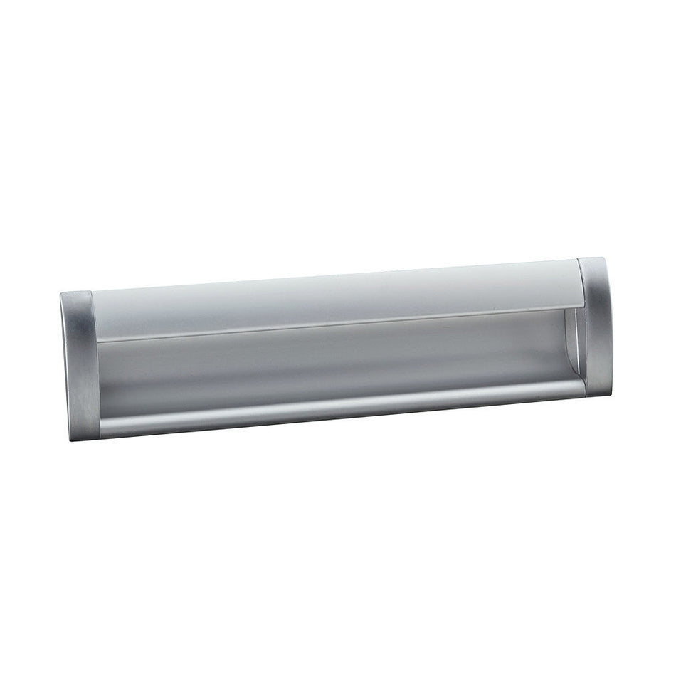 Richelieu 310075128174: 128mm cc Contemporary Recessed Cabinet Pull - Satin Chrome