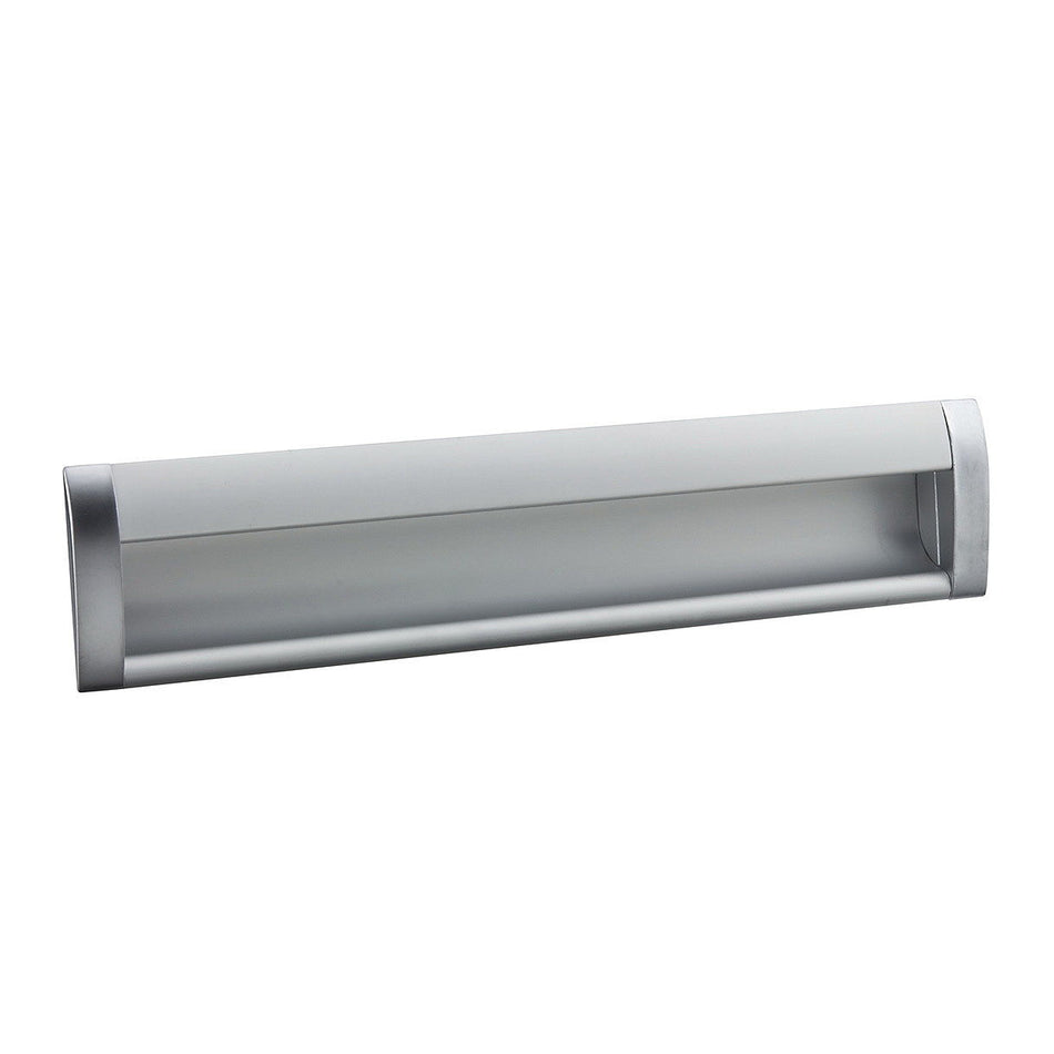Richelieu 310075192174: 192mm cc Contemporary Recessed Cabinet Pull - Satin Chrome