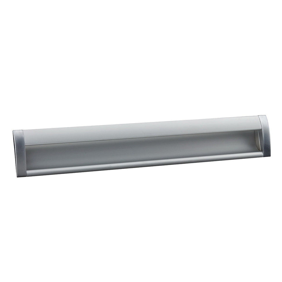 Richelieu 310075256174: 256mm cc Contemporary Recessed Cabinet Pull - Satin Chrome